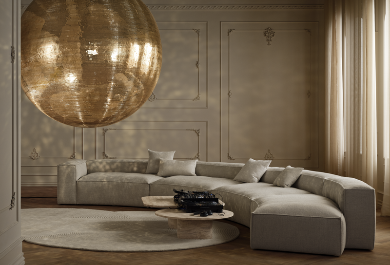 Cosima Curved Sofa