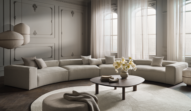 Cosima Curved Sofa