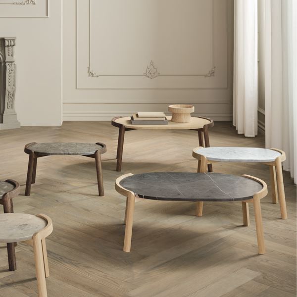 Mix Oval Coffee Table