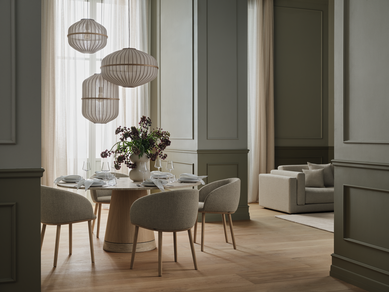Piro Dining Table - Marble Top
