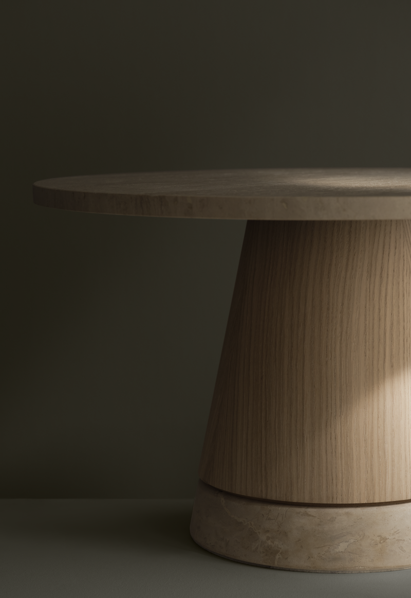 Piro Dining Table - Marble Top