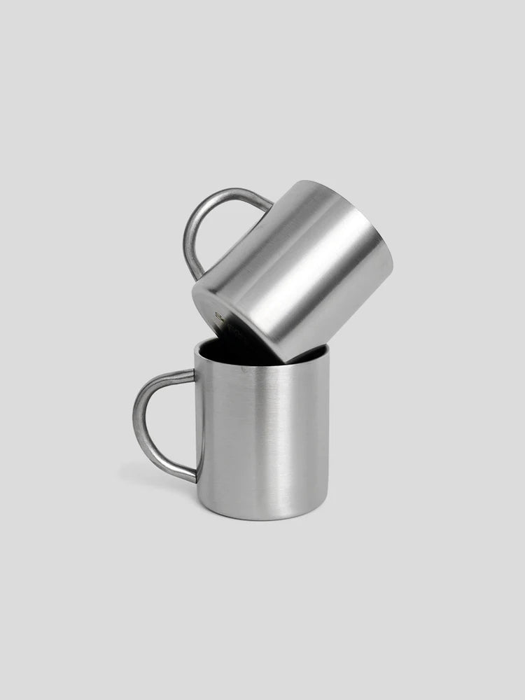 Stainless Steel Mug / Set of 2