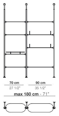 Alba - Wall fixing version