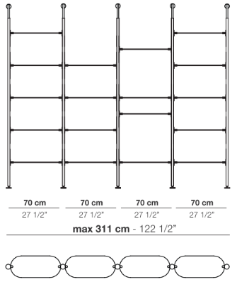 Alba - Wall fixing version