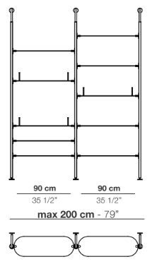 Alba - Wall fixing version