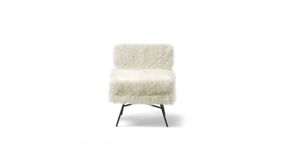 Elettra armchair -Version with fur