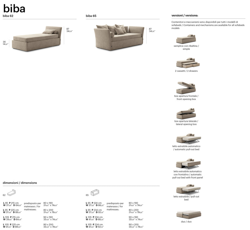 Biba Sofa bed